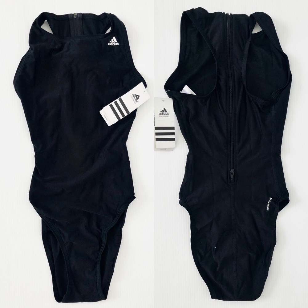 Adidas Black High Neck Water Polo Suit One Piece